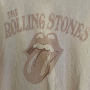 Oversized Rolling Stones tee